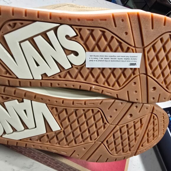 VANS UPLAND MULE SHOE MEN'S 10 BEIGE TAN 2025 VN000D7APNK NEW 2025 RARE - Picture 10 of 10